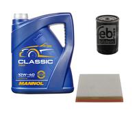 FEBI BILSTEIN Controllo Set 5L MANNOL Classic 10W-40 Per VW Sharan 7M8 7M9