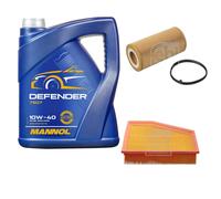 FEBI BILSTEIN Controllo Set 5L MANNOL Defender 10W-40 Per Audi A1 8X1 8XK