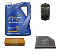 FEBI BILSTEIN Controllo Set 5L MANNOL Defender 10W-40 Per Audi A4 Avant 8K5