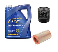 FEBI BILSTEIN Controllo Set 5L MANNOL Defender 10W-40 Per Citroën Jumper