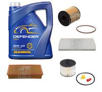 FEBI BILSTEIN Controllo Set 5L MANNOL Defender 10W-40 Per Fiat Ulysse 179AX