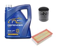 Febi BILSTEIN Controllo Set 5L mannol Defender 10W-40 per Intelligente Forfour