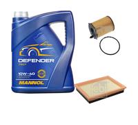 FEBI BILSTEIN Controllo Set 5L MANNOL Defender 10W-40 Per Mazda 2 DY 1.4 CD