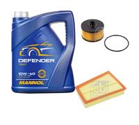 FEBI BILSTEIN Controllo Set 5L MANNOL Defender 10W-40 Per Mercedes Citan