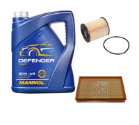 FEBI BILSTEIN Controllo Set 5L MANNOL Defender 10W-40 Per Opel Corsa C F08