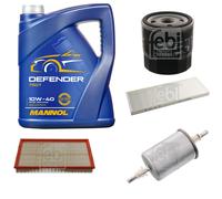 Febi BILSTEIN Controllo Set 5L mannol Defender 10W-40 per Opel Vectra B.