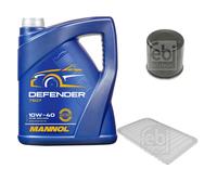 FEBI BILSTEIN Controllo Set 5L MANNOL Defender 10W-40 Per Suzuki Splash EX