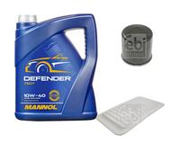 FEBI BILSTEIN Controllo Set 5L MANNOL Defender 10W-40 Per Suzuki Splash EX