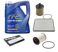 FEBI BILSTEIN Controllo Set 5L MANNOL Defender 10W-40 Per Suzuki Wagon R+ MM