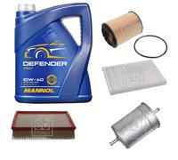 FEBI BILSTEIN Controllo set 5L MANNOL Defender 10W-40 per VW Passat Variant