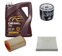 FEBI BILSTEIN Controllo Set 5L MANNOL Diesel TDI 5W-30 Per Alfa Romeo Spider
