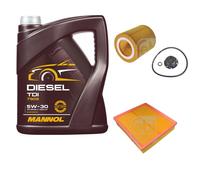 FEBI BILSTEIN Controllo Set 5L MANNOL Diesel TDI 5W-30 Per BMW 3er Touring
