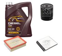 FEBI BILSTEIN Controllo set 5L MANNOL Diesel TDI 5W-30 per Citroën Xsara N1