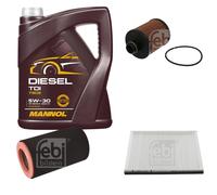 Febi BILSTEIN Controllo Set 5L mannol Diesel Tdi 5W-30 per Fiat Bravo II (
