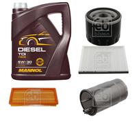 FEBI BILSTEIN Controllo set 5L MANNOL Diesel TDI 5W-30 per Fiat Bravo II