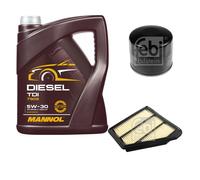 FEBI BILSTEIN Controllo Set 5L MANNOL Diesel TDI 5W-30 Per Honda Civic IX