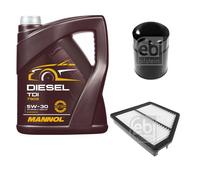 FEBI BILSTEIN Controllo Set 5L MANNOL Diesel TDI 5W-30 Per Hyundai Matrix FC