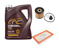 FEBI BILSTEIN Controllo Set 5L MANNOL Diesel TDI 5W-30 Per KIA Stonic YB 1.6