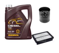 FEBI BILSTEIN Controllo Set 5L MANNOL Diesel TDI 5W-30 Per Mazda CX-3 DK 1.5