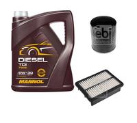 FEBI BILSTEIN Controllo Set 5L MANNOL Diesel TDI 5W-30 Per Mazda CX-3 DK 1.8