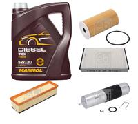 FEBI BILSTEIN Controllo Set 5L MANNOL Diesel TDI 5W-30 Per Mercedes-Benz