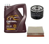 FEBI BILSTEIN Controllo Set 5L MANNOL Diesel TDI 5W-30 Per Renault Laguna II