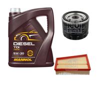 FEBI BILSTEIN Controllo set 5L MANNOL Diesel TDI 5W-30 per Renault Megane II