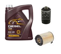 FEBI BILSTEIN Controllo Set 5L MANNOL Diesel TDI 5W-30 Per Seat Altea XL