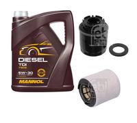 Febi BILSTEIN Controllo Set 5L mannol Diesel Tdi 5W-30 per Volkswagen Polo 6R1