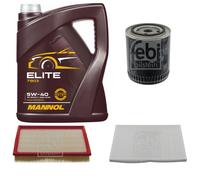 FEBI BILSTEIN Controllo Set 5L MANNOL Elite 5W-40 Per Audi A6 4A C4 2.6