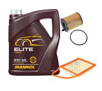 FEBI BILSTEIN Controllo Set 5L MANNOL Elite 5W-40 Per Citroën Berlingo