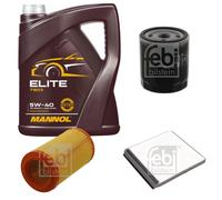 FEBI BILSTEIN Controllo Set 5L MANNOL Elite 5W-40 Per Citroën Berlingo