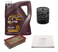 FEBI BILSTEIN Controllo Set 5L MANNOL Elite 5W-40 Per Citroën C-Elysee
