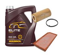 Febi BILSTEIN Controllo Set 5L mannol Elite 5W-40 per di Antenna Audi Tt 8J3 2.0