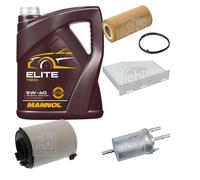 Febi BILSTEIN Controllo Set 5L mannol Elite 5W-40 per Di VW EOS 1F7