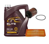 Febi BILSTEIN Controllo Set 5L mannol Elite 5W-40 per Fiat Bravo II 198