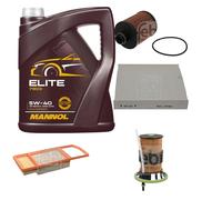 Febi BILSTEIN Controllo Set 5L mannol Elite 5W-40 per Fiat Panda 169 1.3 Doppie