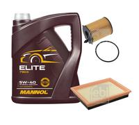 Febi BILSTEIN Controllo Set 5L mannol Elite 5W-40 per Mazda 2 Dy 1.4 CD