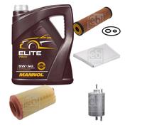 FEBI BILSTEIN Controllo Set 5L MANNOL Elite 5W-40 Per Mercedes-Benz C-Class