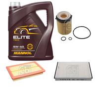 FEBI BILSTEIN Controllo Set 5L MANNOL Elite 5W-40 Per Mercedes-Benz C-Class