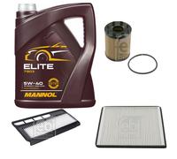 FEBI BILSTEIN Controllo Set 5L MANNOL Elite 5W-40 Per Opel Agila (A) 1.3