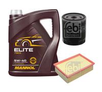 FEBI BILSTEIN Controllo Set 5L MANNOL Elite 5W-40 Per Peugeot 307 Break 3E