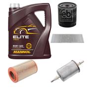 FEBI BILSTEIN Controllo Set 5L MANNOL Elite 5W-40 Per Peugeot Boxer Kasten