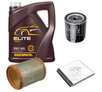 FEBI BILSTEIN Controllo Set 5L MANNOL Elite 5W-40 Per Peugeot Partner