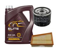 FEBI BILSTEIN Controllo Set 5L MANNOL Elite 5W-40 Per Renault Scénic II