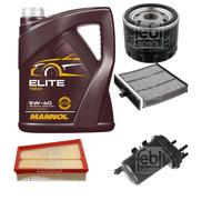 FEBI BILSTEIN Controllo set 5L MANNOL Elite 5W-40 per Renault Scénic II