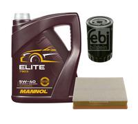FEBI BILSTEIN Controllo Set 5L MANNOL Elite 5W-40 Per Seat Toledo I 1L 1.9
