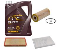 Febi BILSTEIN Controllo Set 5L mannol Elite 5W-40 per Seat Toledo II 1M2 1.9