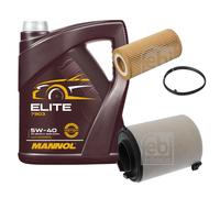 Febi BILSTEIN Controllo Set 5L mannol Elite 5W-40 per VW Di EOS 1F7 1F8