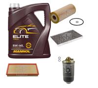 Febi BILSTEIN Controllo Set 5L mannol Elite 5W-40 per VW Golf IV 1J1 1.9 Tdi